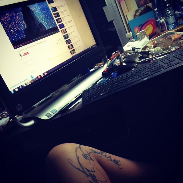  inked process hp youtube music dj chill thousand years cheistinaperri...