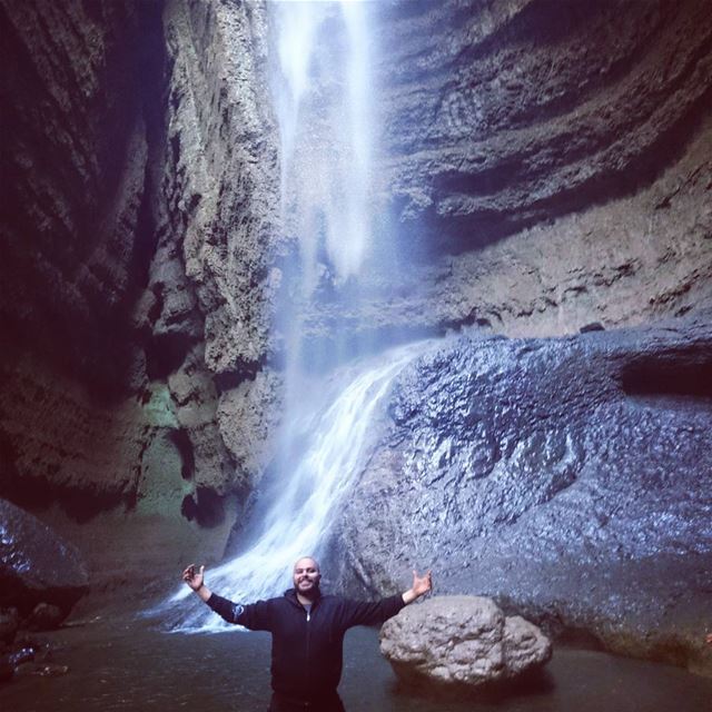  inside  belou3  goffre  balaa tannourine  skylineextremesports  waterfall...