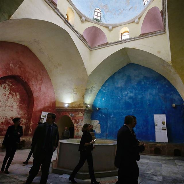 Inside the Hammam -  ichalhoub in  Tripoli north  Lebanon shooting with a ...