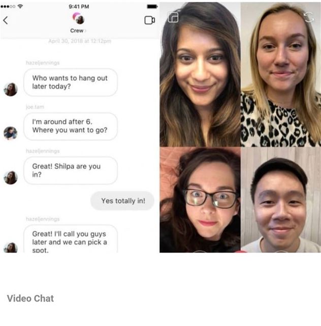 Instagram will soon add 2 new features : Video calling & GoPro, Soptiy... (Beirut, Lebanon)