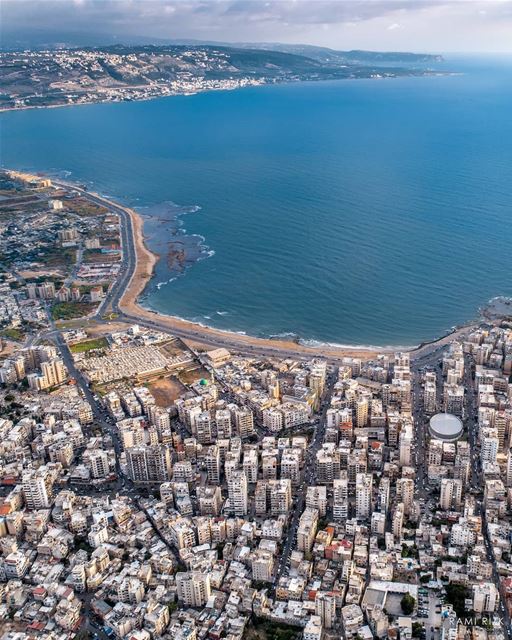 Into the beautiful north 🌊...  lebanon  mina  tripoli  dji  drones ... (Tripoli Lebanon Al Mina)