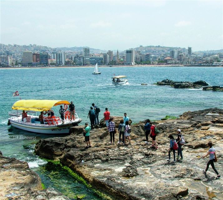 Into the blue Saida <a  (Saïda, Al Janub, Lebanon)