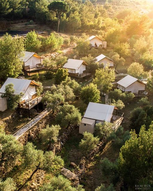 Into the woods we go🏕️...  jezzine  lebanon  dji  drones  quadcopter ... (`Azour, Al Janub, Lebanon)