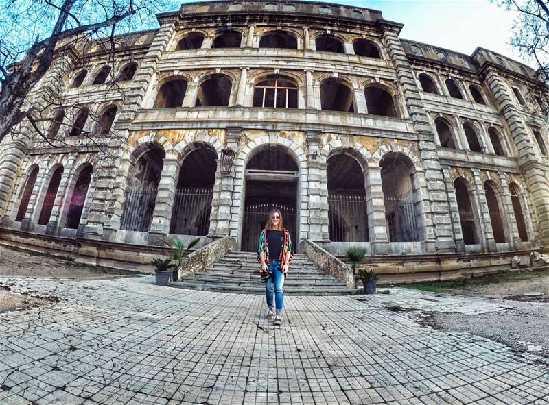 Isn't it  wide enough? 📸 capturewithgopro livelovesawfar sawfar ...... (Sawfar, Mont-Liban, Lebanon)