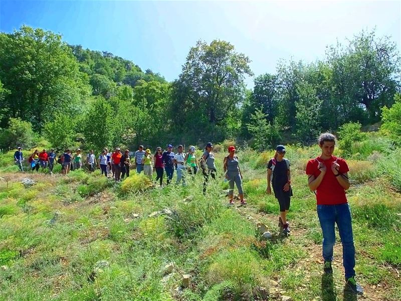 It always great to walk the talk with you Hikers hiking  explorelebanon ... (Ehdeniyat)