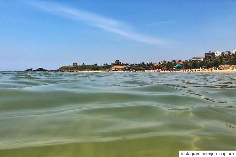 It is not the beauty of the weather or the place that gives you pleasure,... (Byblos, Lebanon)