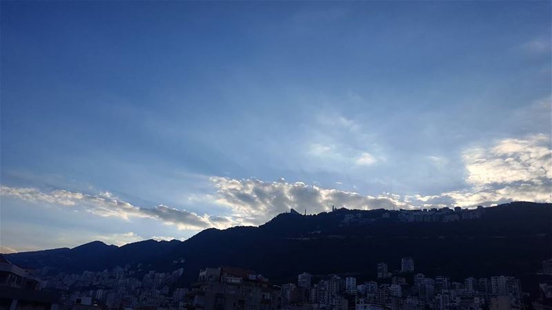 It's a new day 😊 sunrise  jounieh ... (Jounieh - Lebanon)