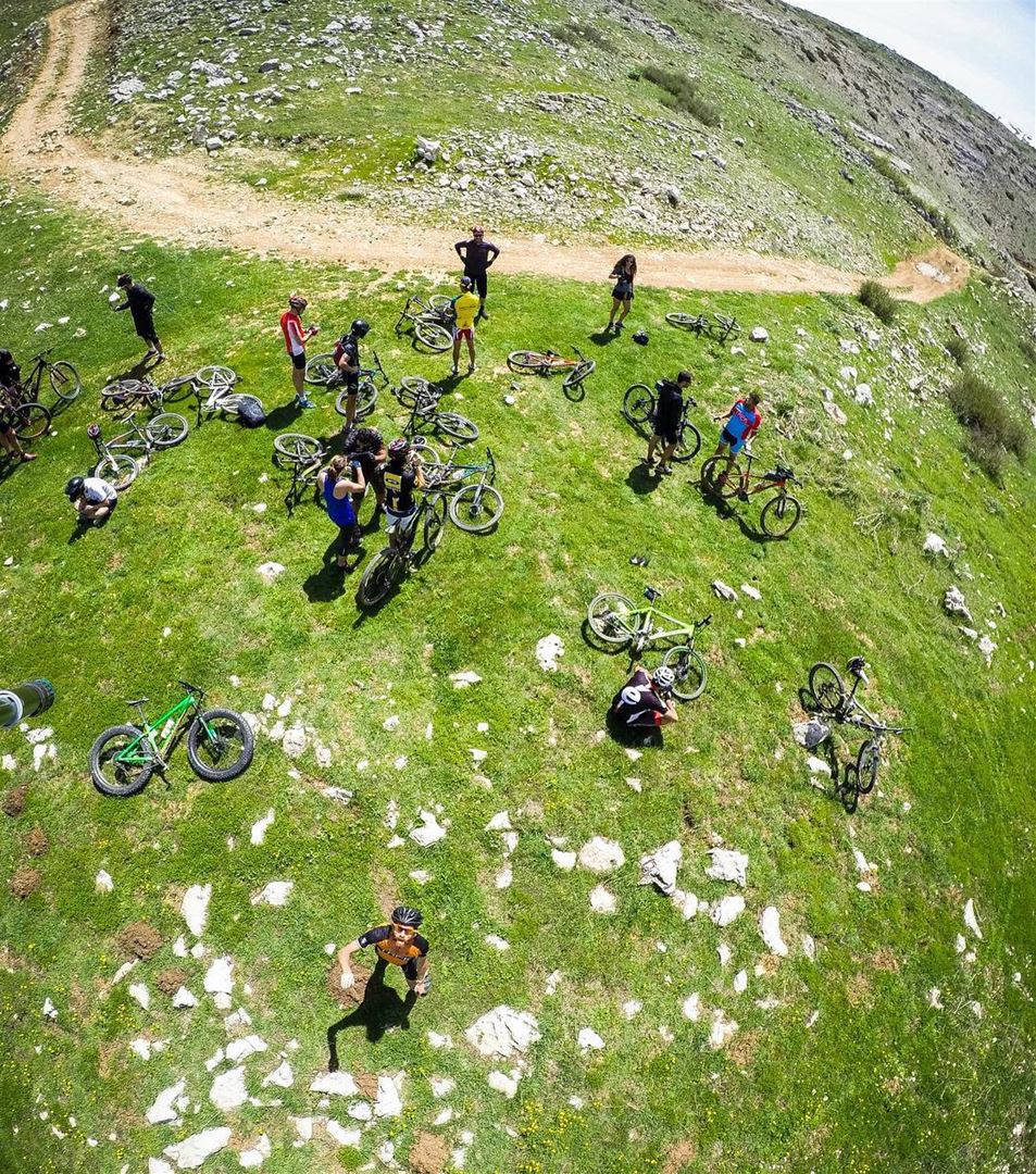 It's about how high can you throw your @gopro 📷 & yet capture an awesome... (Hrâjel, Mont-Liban, Lebanon)