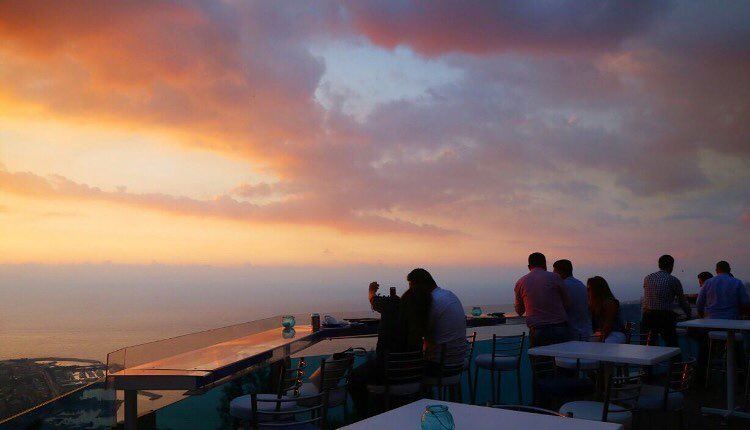 "It's almost impossible to watch a sunset and not dream" 💛... (The Terrace - Restaurant & Bar Lounge)