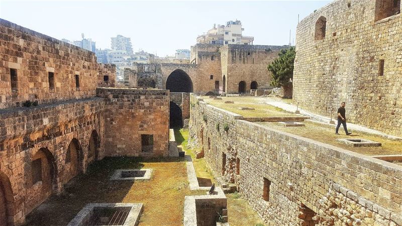 It's amazing how every wall of this Castle has a story to tell dated to... (Citadel of Raymond de Saint-Gilles)