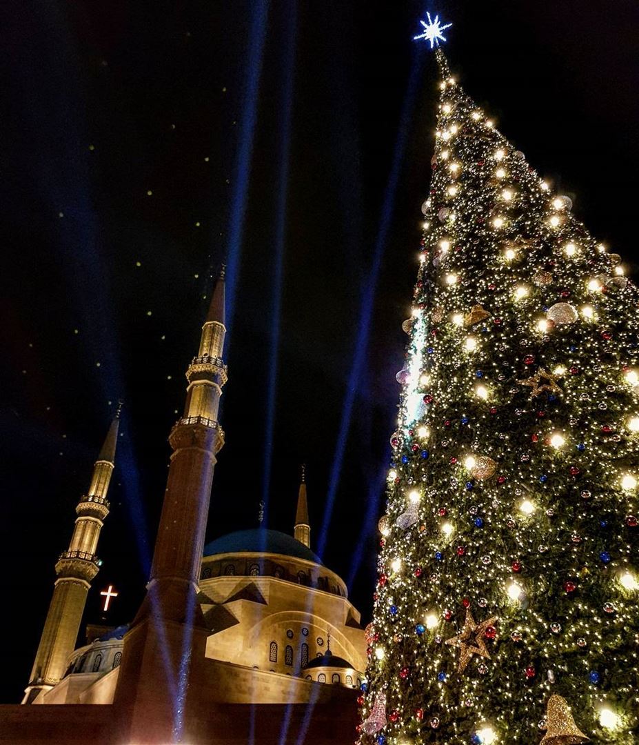 It's Christmas time. beirut  lebanon  discover  middleeast  xmas ... (Downtown Beirut)