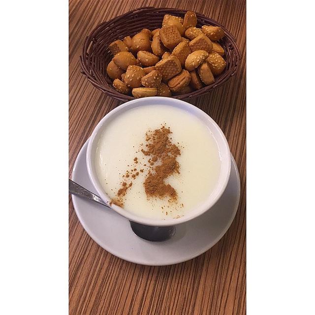 It's  Monday ,but keep  Smiling .. foodporn  porn  milkandhoney  milky ... (Ehden, Lebanon)