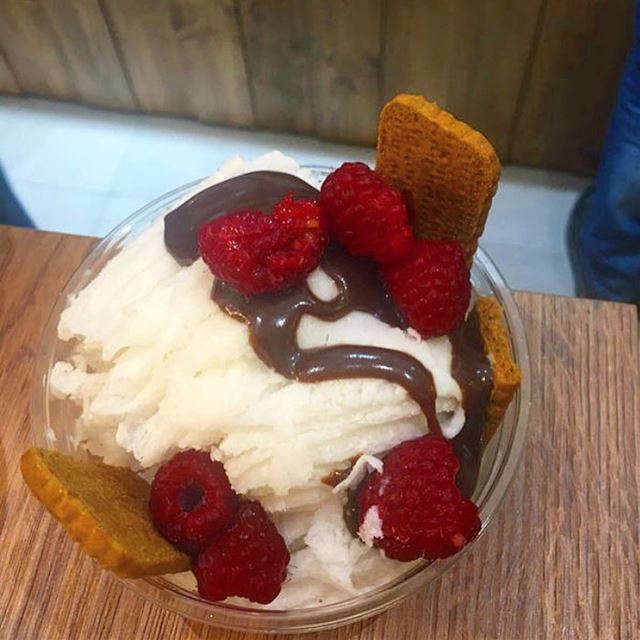 It's never too cold for ice cream 🤤. -  pokebeirut  food   eat   yummy ... (Beirut, Lebanon)