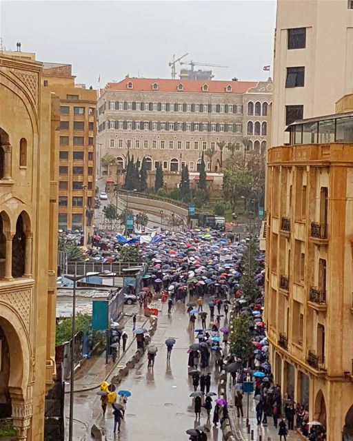 It's raining...cats and dogs ig_lebanon  lebanon🇱🇧  lebanon_hdr ... (Grand Serail)