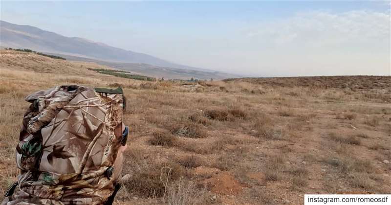 It's the season  hunting  lebanon ... (Chaat, Béqaa, Lebanon)