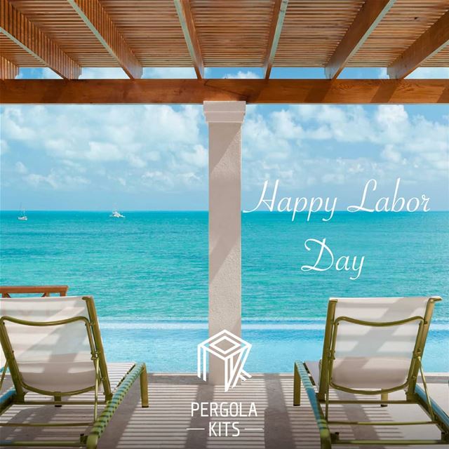 It's Your Day to Chill Under Pergola Kits.Happy Labor Day From ...
