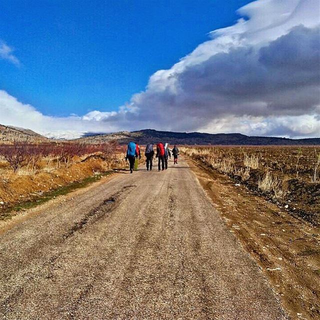 It's your road, and yours alone.others may walk it with you,but no one... (El Yammoûné, Béqaa, Lebanon)