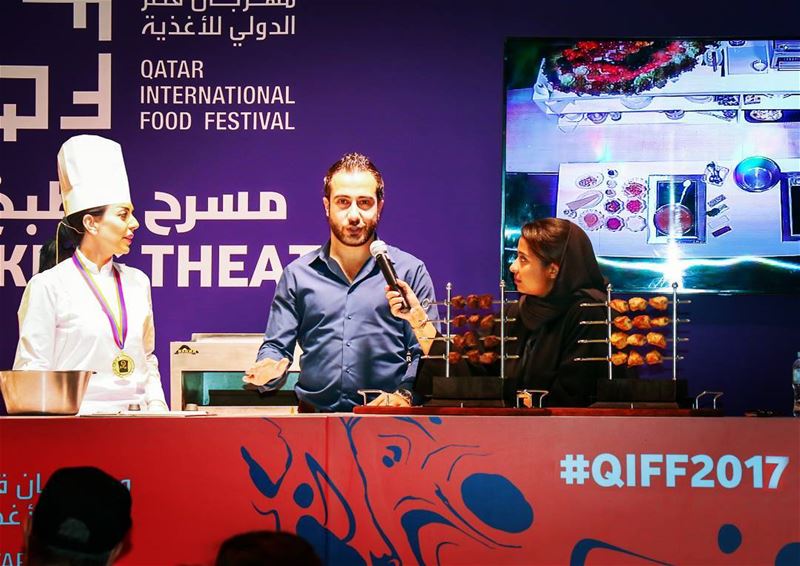 It was a great chance to be on the stage of @qiff.qa 2017 to explain about... (Sheraton Park ( Doha, Qatar ))