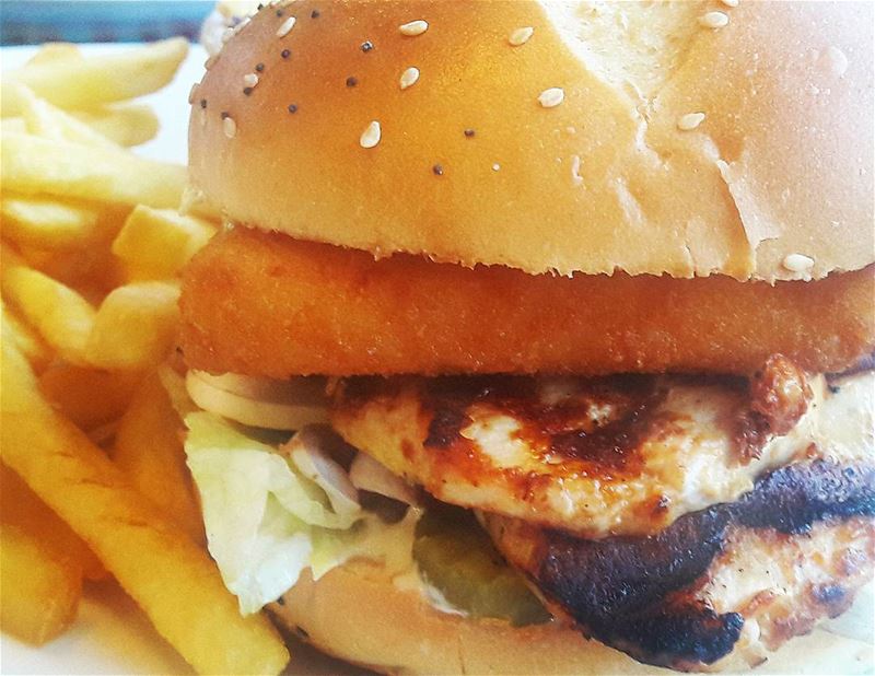It was called: Chicken B Mozz!Chickenburger the way I like it 😍Deep-fri (Crepaway)