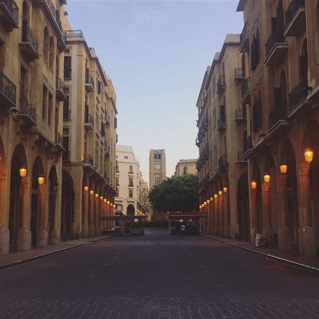 It was like this time last year I booked my flight to my happy place☺️ ... (Downtown Beirut)