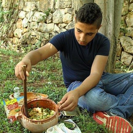 It was so much fun cooking with a 14-year old eager to help and learn!... (Dayr Al Qamar, Mont-Liban, Lebanon)