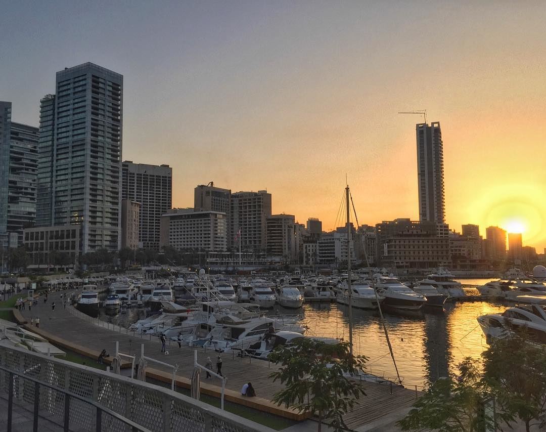 "It was sunsets that taught me that beauty sometimes only lasts for a... (Beirut, Lebanon)