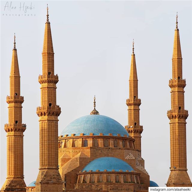 Its all about Perspective.. 🕌... Hseiki  Lebanon  beirut ... (Mohammad Al-Amin Mosque)