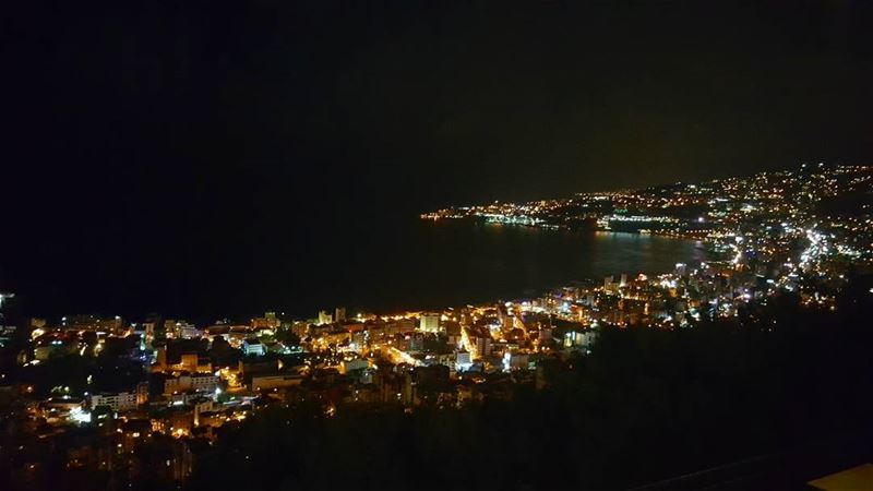 J.O.U.N.I.E.H ❤❤ ... jounieh  jouniehbay  citylights  Lebanon ...