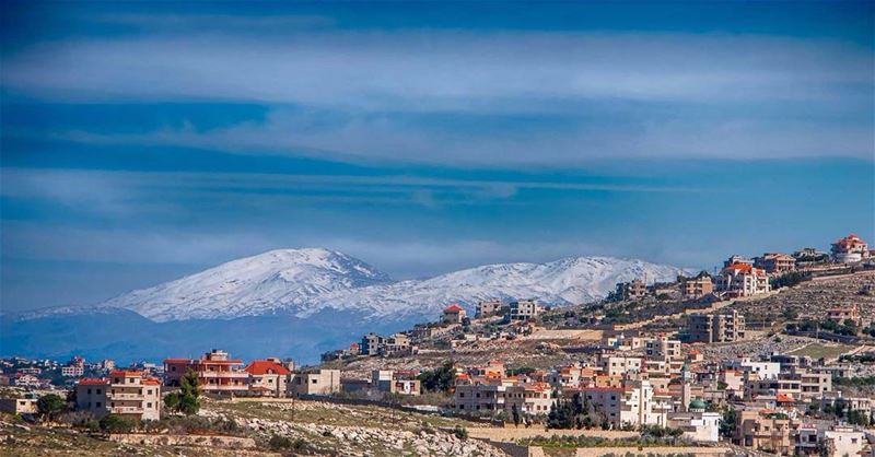 jabal sheikh seen from (Yaroun - South Lebanon)