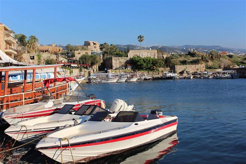  jbeil_byblos_lebanon  bluesky  bluesea  blueworld  boats  loves_lebanon ...