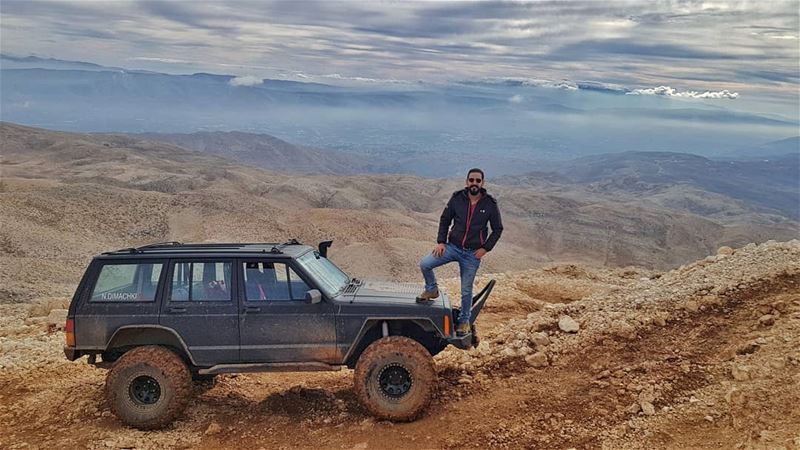  jeep xj sannie lebanon nofilter whatsuplebanon jeepbeef fun 4x4 lebanese... (Sannin, Mont-Liban, Lebanon)