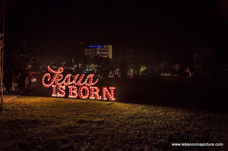 Jesus is Born - Christmas Village Byblos 2016