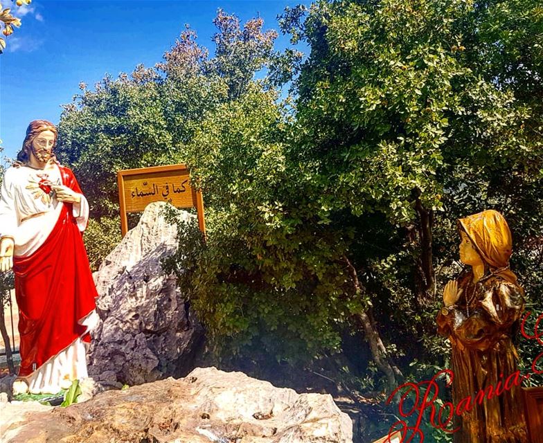  jesus  sainterafqa  sainterafqahome  hemlaya ... (Hemlâya, Mont-Liban, Lebanon)
