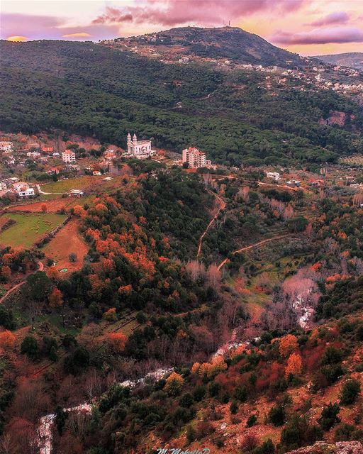 Jezzine waterfall crossing the valleys ❤, last shot i took before sunset... (Jezzîne, Al Janub, Lebanon)