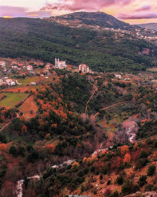 Jezzine waterfall crossing the valleys ❤, last shot i took before sunset... (Jezzîne, Al Janub, Lebanon)