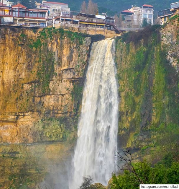  Jezzine waterfall southern lebanon Pysglb mountains winter rainydays... (Jezzîne, Al Janub, Lebanon)