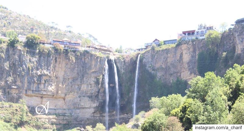 Jezzine Waterfall waterfall  water  rocks  cher  jezzine  lebanon ... (Jezzine District)