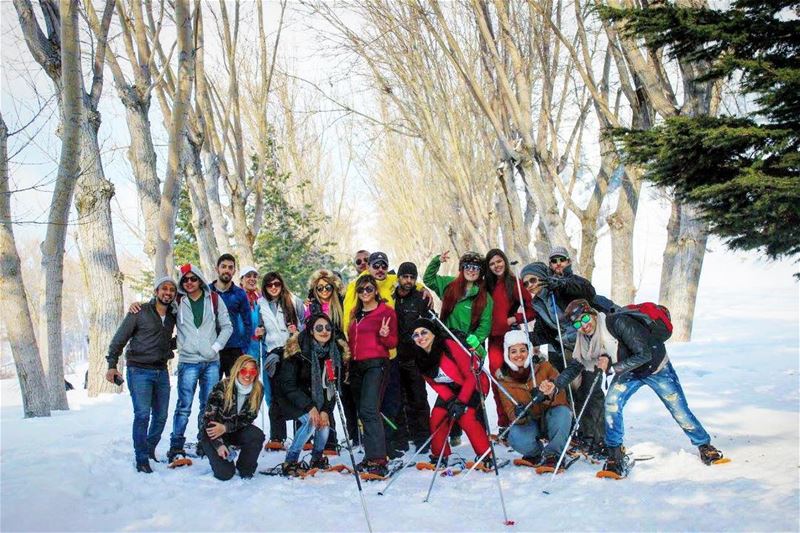 Join Sane family, be part of the group. Don't miss our next snowshoeing... (El Laklouk, Mont-Liban, Lebanon)