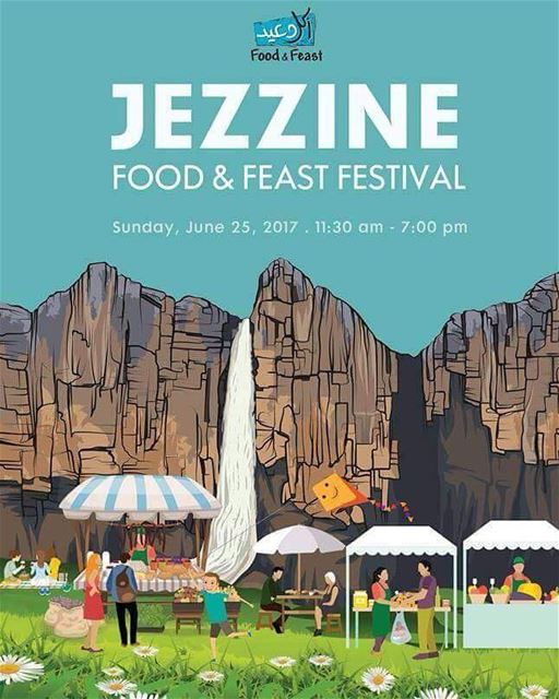 Join the fun celebrations at the Jezzine Food & Feast Festival this Sunday,