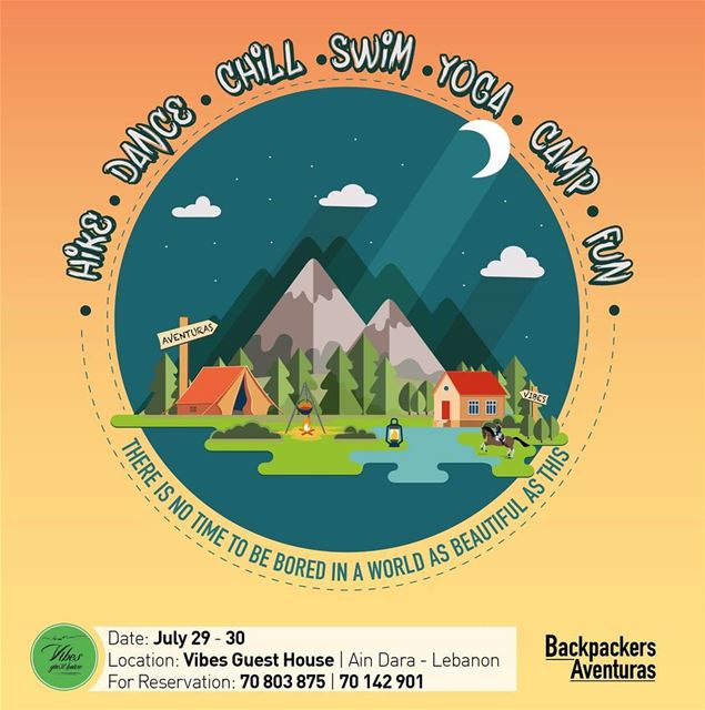 Join us for an awesome weekend of good Vibes at Ain Dara! July 29-30 --... (Vibes Guest House)