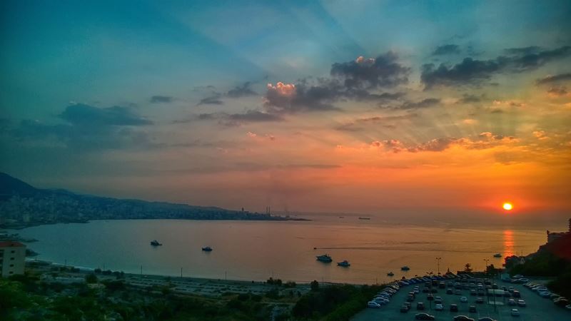 Jounieh Bay at Sunset