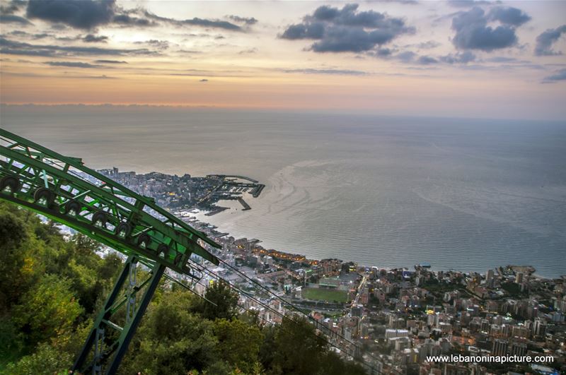 Jounieh Bay Just Before the Sun Went to Sleep