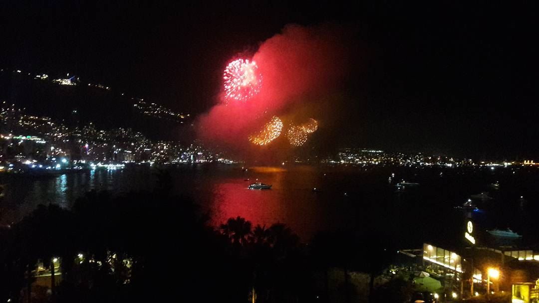 jounieh fireworks festival ______________________________ summer ... (Ghazir, Mont-Liban, Lebanon)