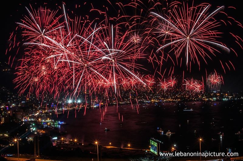 Jounieh Fireworks Summer 2014