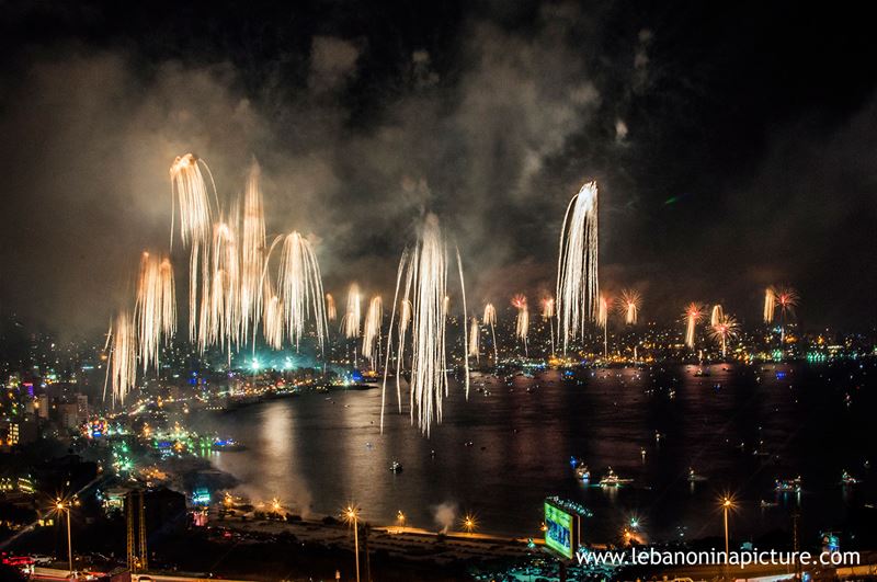 Jounieh Fireworks Summer 2014