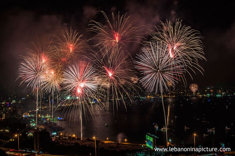 Jounieh Fireworks Summer 2014