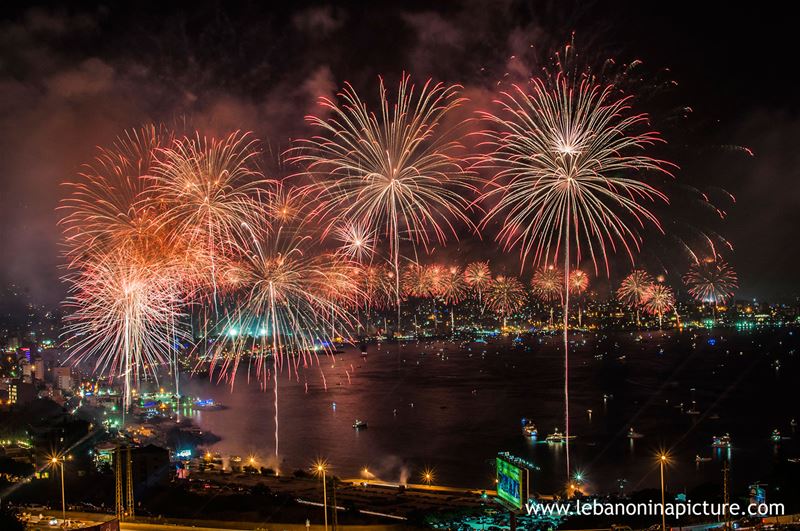 Jounieh Fireworks Summer 2014