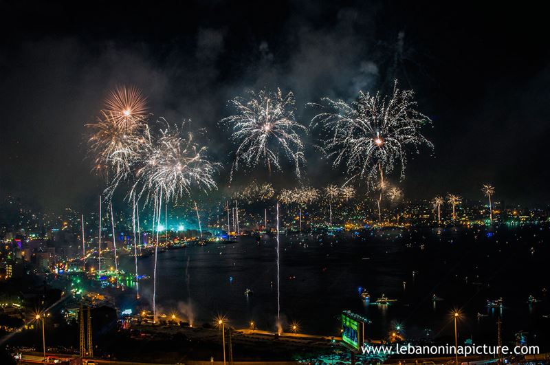 Jounieh Fireworks Summer 2014