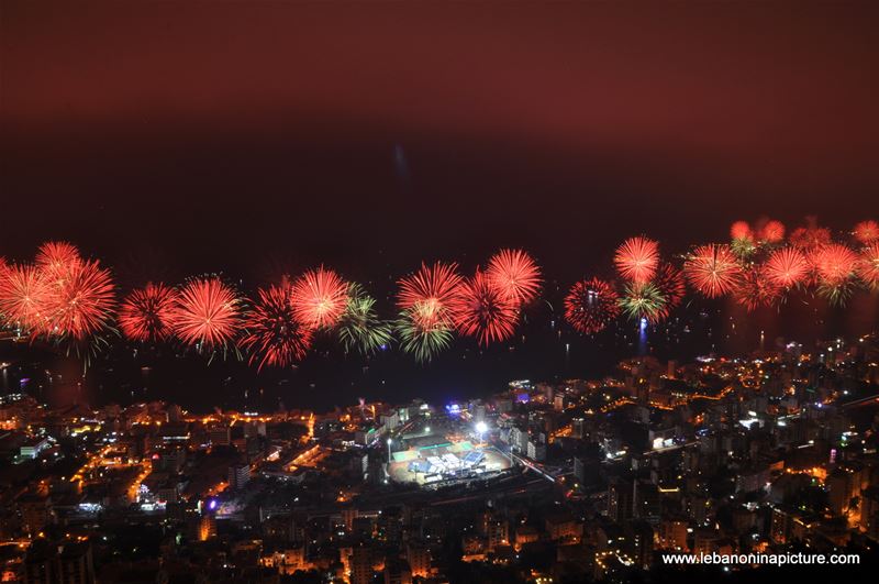 Jounieh Fireworks Summer 2015