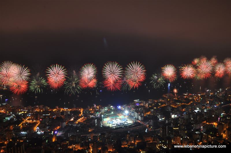 Jounieh Fireworks Summer 2015